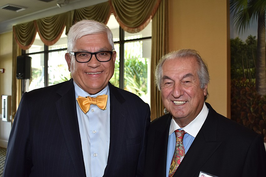 Bob Klosterman and Republican Club of Longboat Key President Joe McElmeel