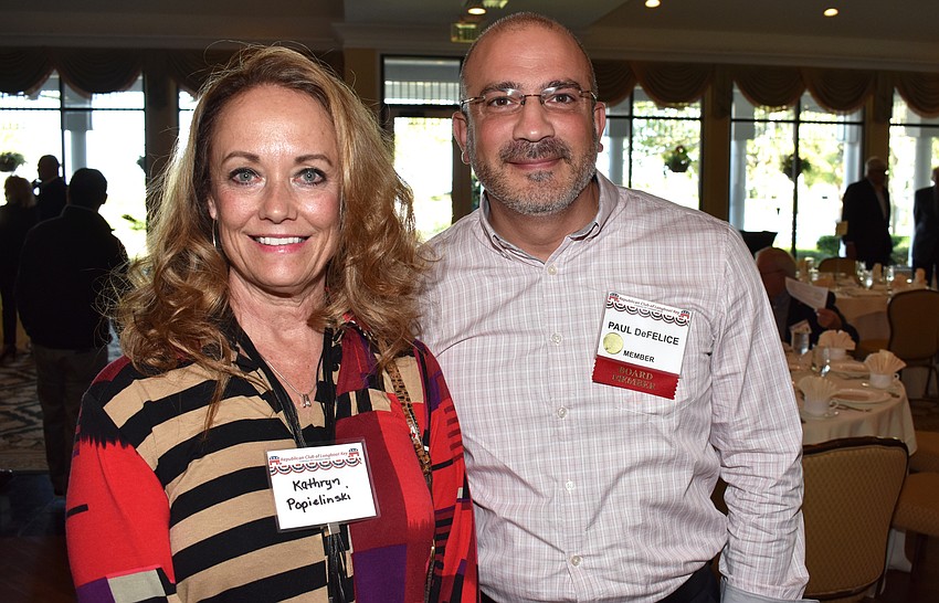 Kathryn Popielinski and Paul DeFelice