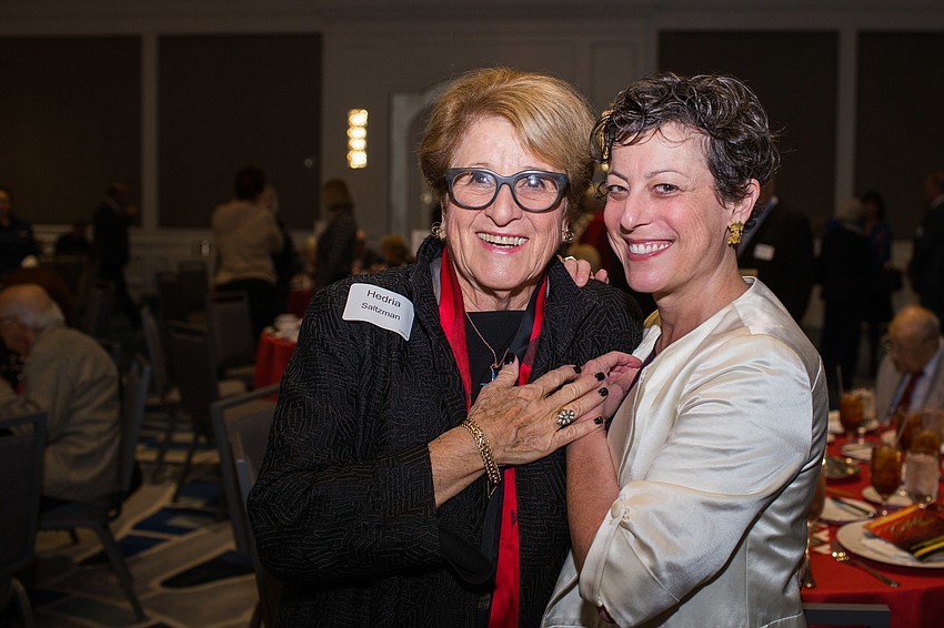 Hedria Saltzman and Jennifer Lieberman