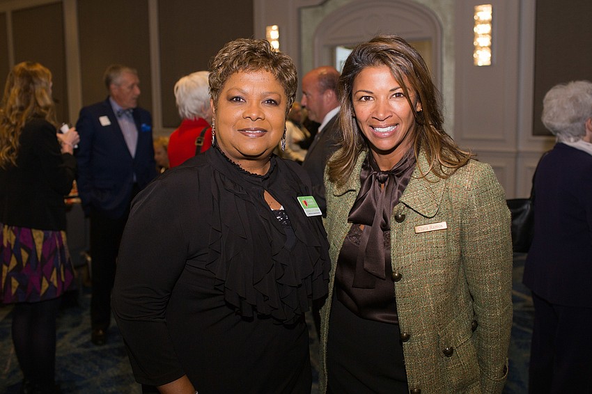 Aundria Castleberry and Clara Ramos