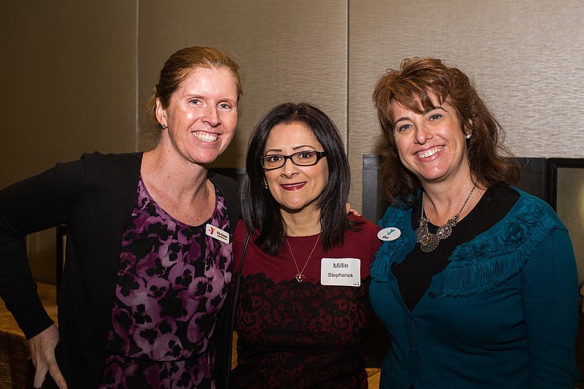 Erin Romer, Millie Stephanek and Ellen McLaughlin