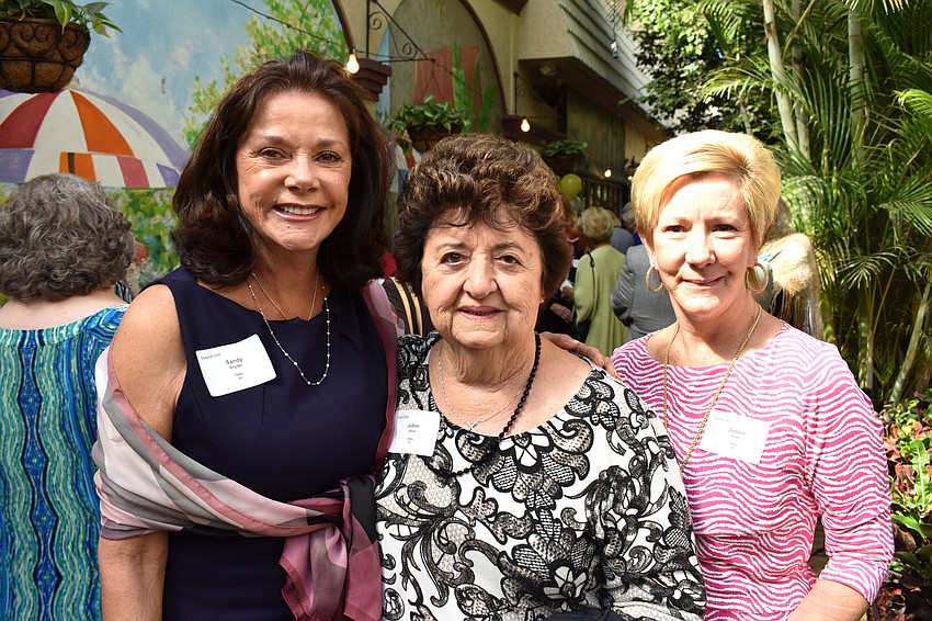 Sandy Snyder, JoAnn Johns and Debbie Toale