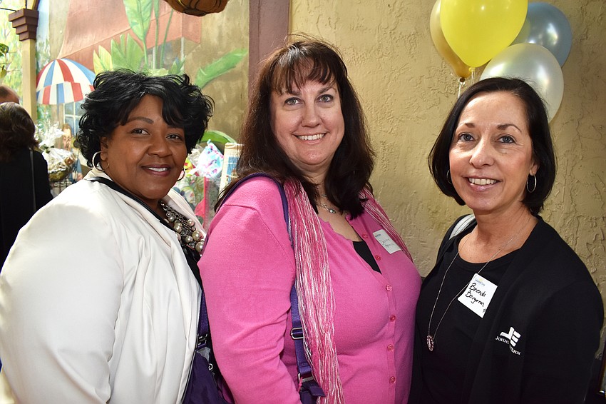 Rose Rome, Deirdre Harris and Brenda Bergeron