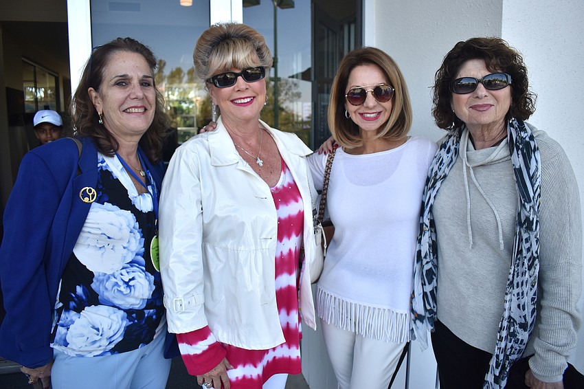 Jackie Glodstein, executive vice president of global development for ITC, Joanne Forch,  Laurie Wolfe and Lorraine Falivene