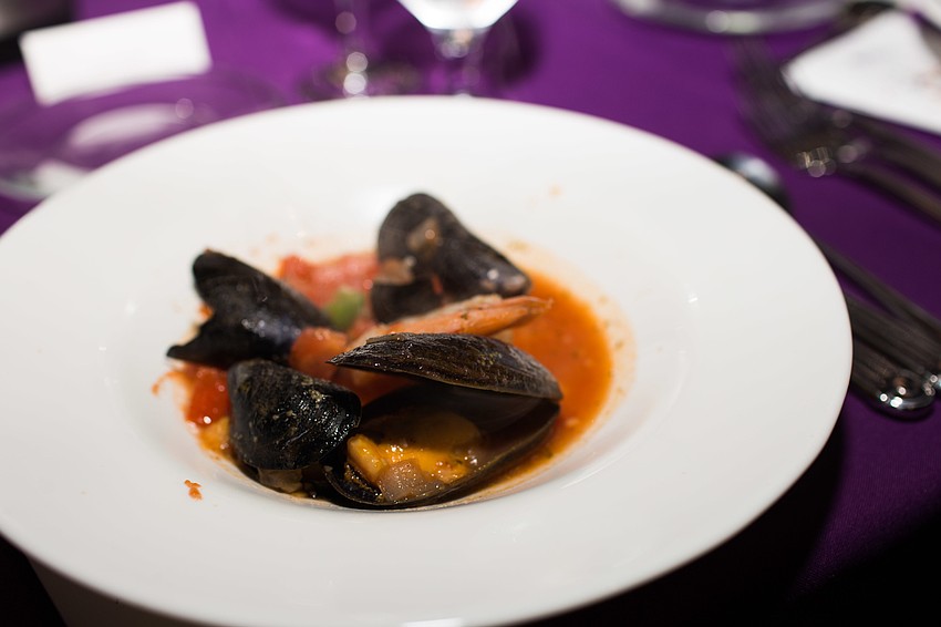 Each course had its own flavor, including Cuban, Italian, Thai and French.