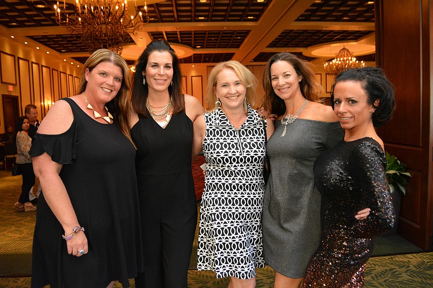 Event organizers Deb Hossenlop, Tracy Graziano, Christine Shaklik, Karen Jordan and Valerie Demino wanted to change up the annual event.