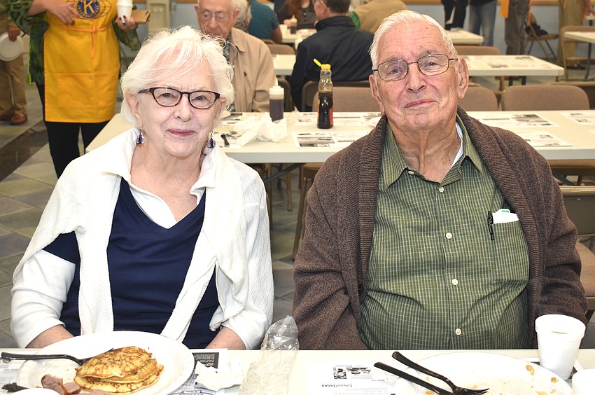 Barbara Harrison and Harold Engelke