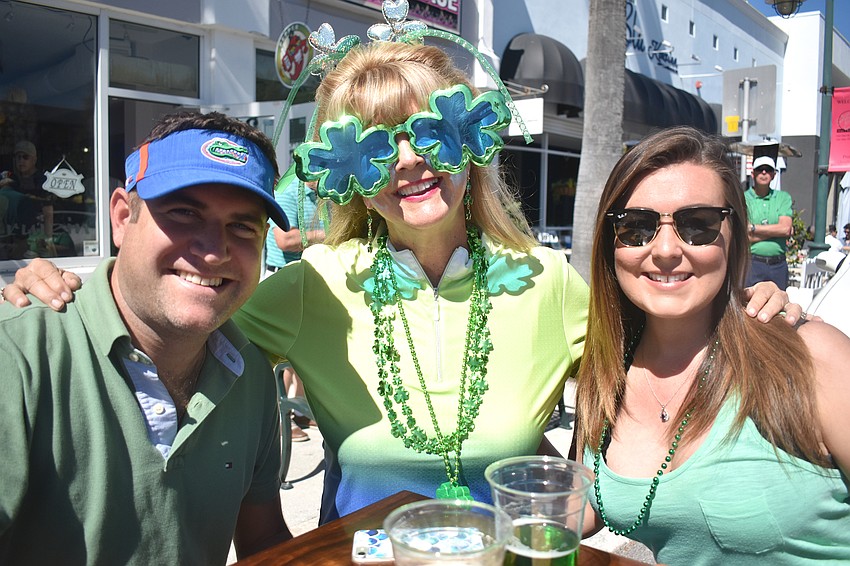Eddie Weeks, Joanne Forch and Jennifer Brusger