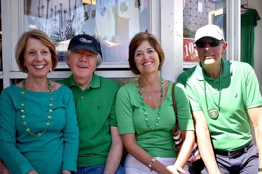 Jean Fletcher, Mike Ryan and Anita and Scott Simons