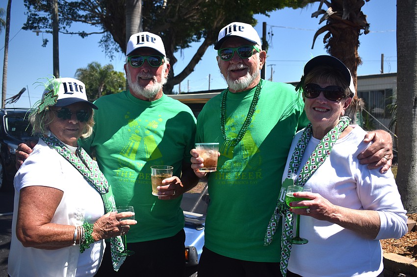 Kaye and Jack Brininger and Al and Dottye Van Iten