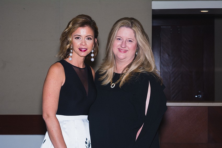 Beth Bush  and Lindsey Merlett