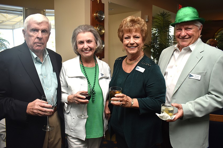 Guy and Muriel Boyle, Elaine Coulter and Richard Fountain