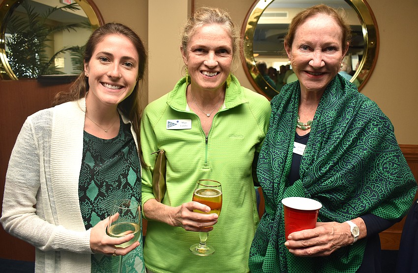 Kate, Migs and Christina Landry c