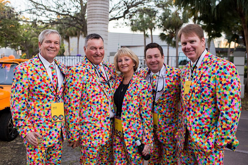 David Sessions, Robin and Brenda Cote, Taylor Aultman and John LaCivita