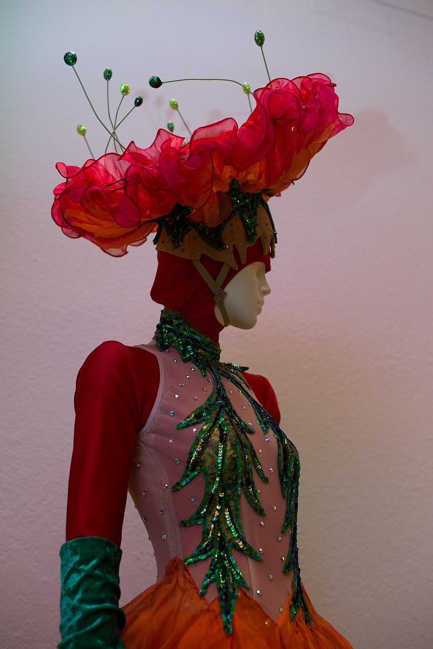 Costumes from Feld Entertainment Studios decorated the Diane Roskamp Exhibition Hall.