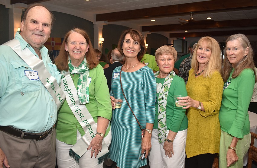 Bob and Margie Clarke, Malihe Karimi, Mary Ann Simpson, Gail Gilvey and Mary Kimura