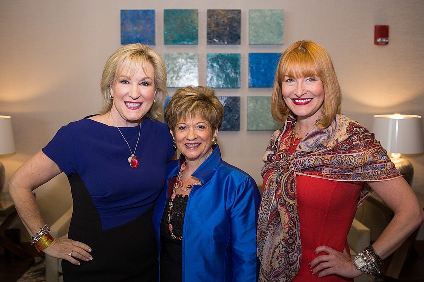 Honorees Teri A Hansen, Janice Zarro and Emily Walsh