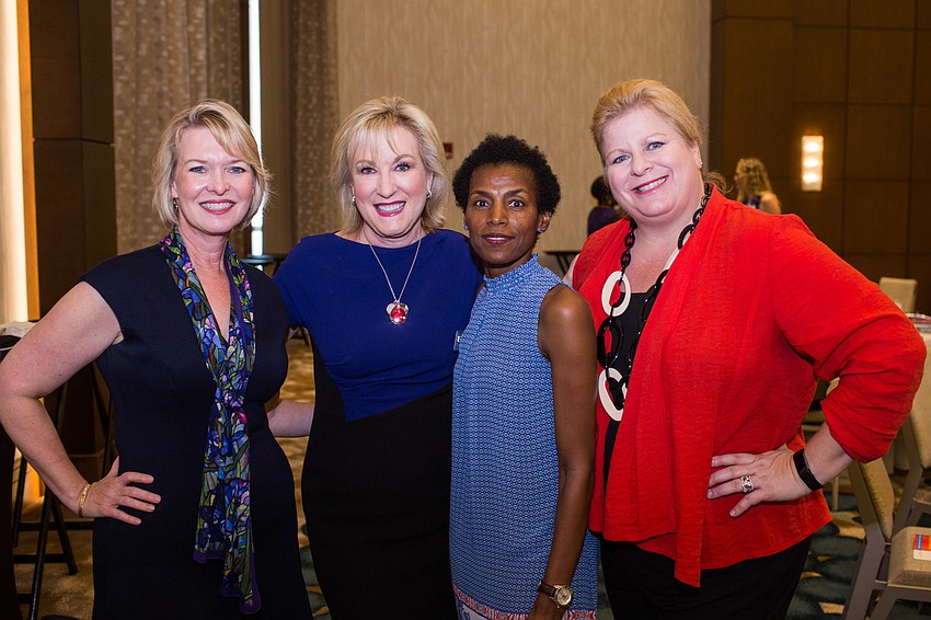 Veronica Brady, Teri A Hansen, Regina Morris and CEO Ashley Brown