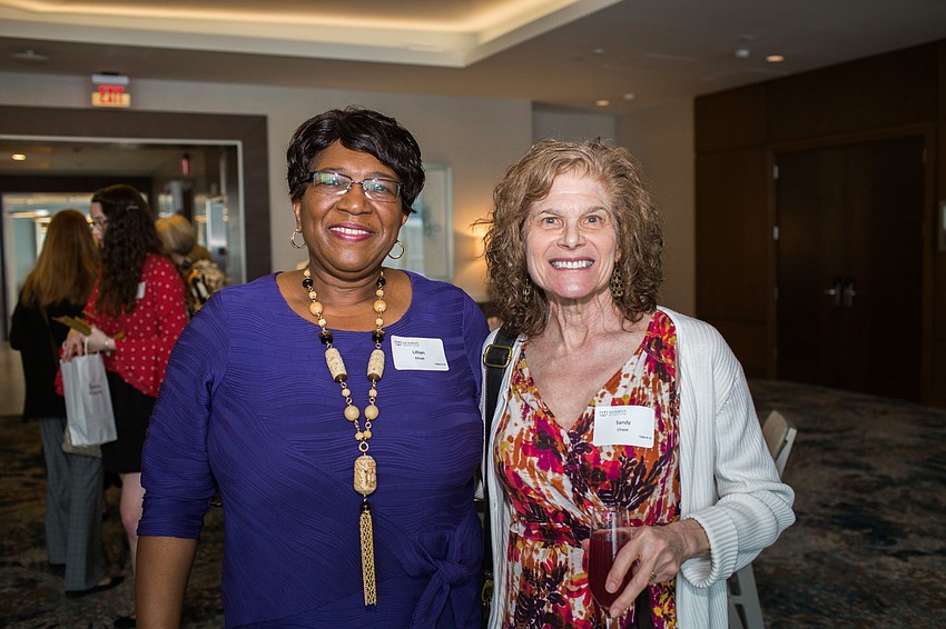 Lillian Elliott and Sandy Chase