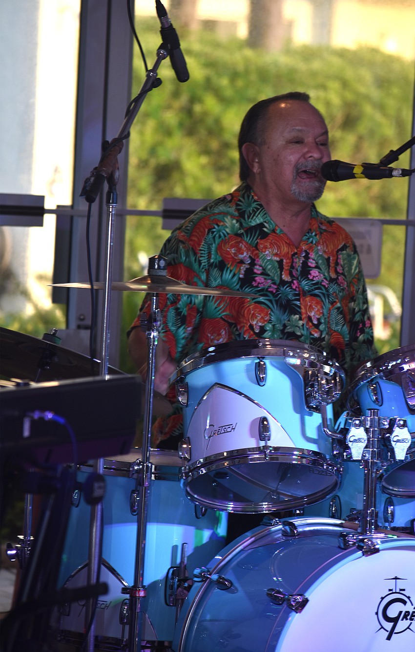 Bobby Figueroa does vocals and drums for California Surf, Incorporated.