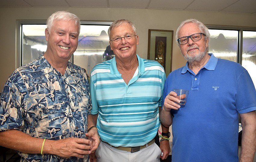 Dick Hockema, Mike Besson and Ger Laaser