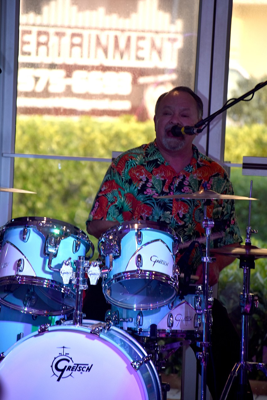 Bobby Figueroa does vocals and drums for California Surf, Incorporated.