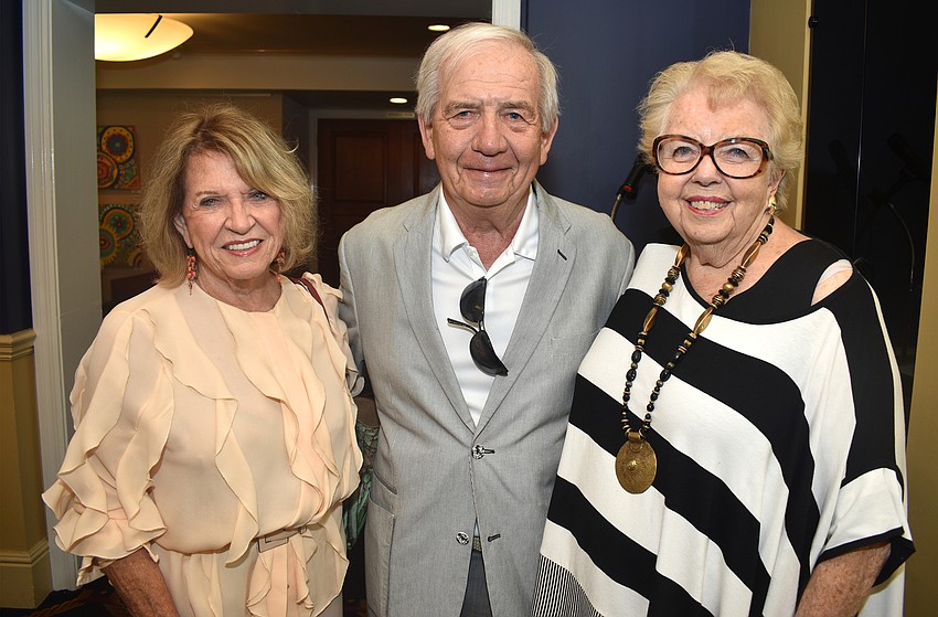 Catharine and David Burke and Jan Webb