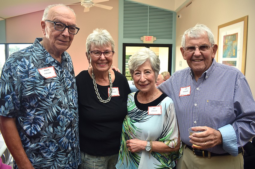 Frank Stellon, Anni Burbank, Bev Stellon and Don Burbank
