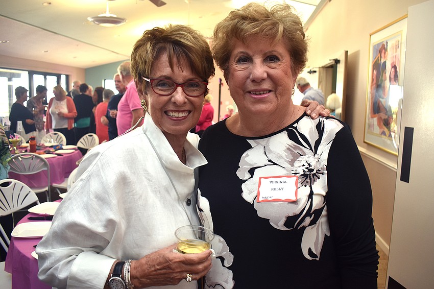 Pat Syzmanski and Virginia Kelly