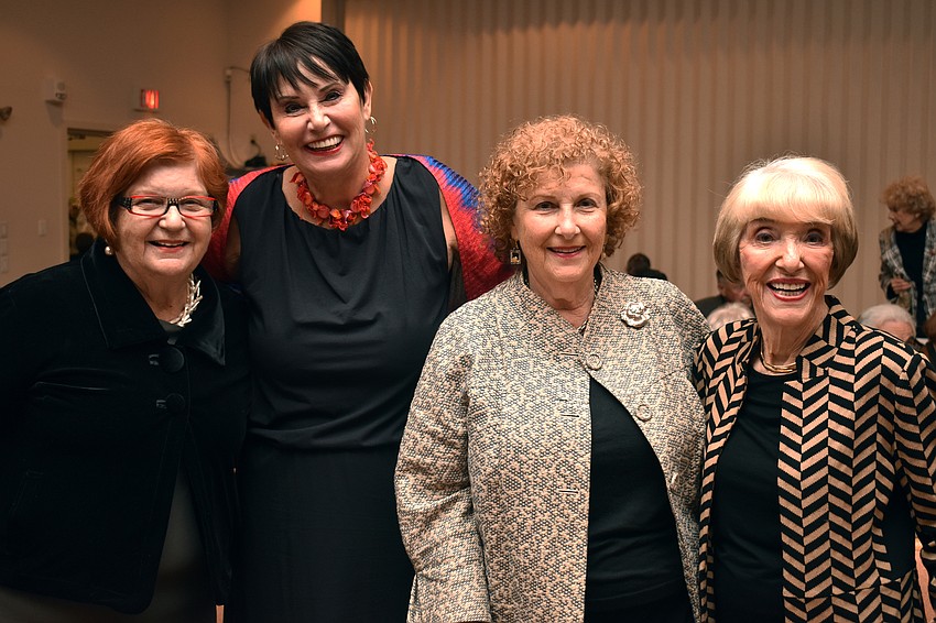 Lynn Burton, Dee Etshtien, Gloria Feibus and Doris Kaplan