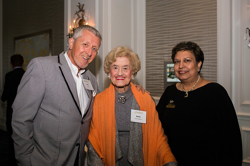 Phil King, Betty Schoenbaum and Anila Jain