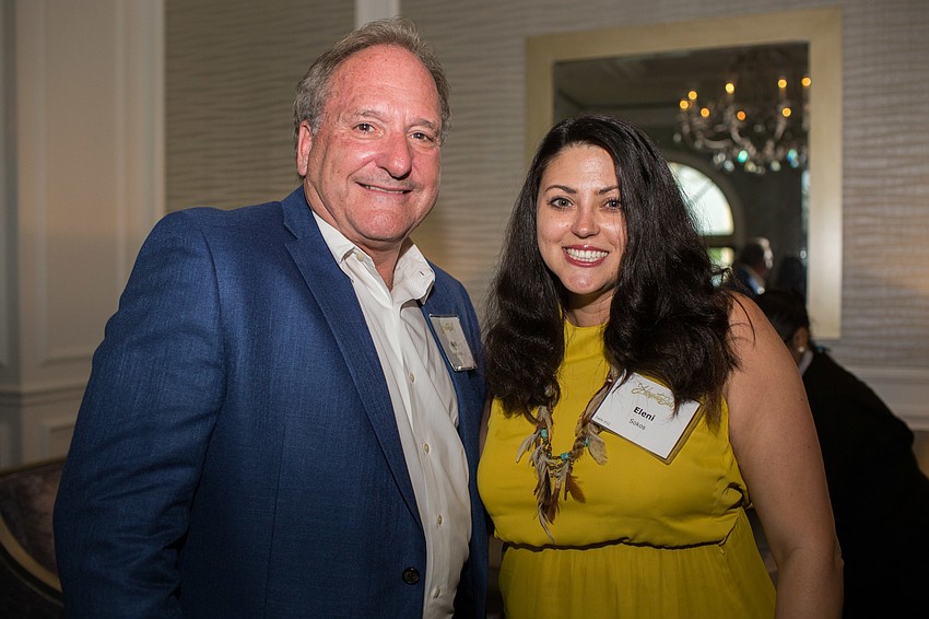 Bob Richardson and Eleni Sokos