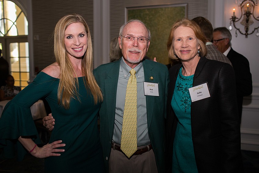 Lindsey Stevens, Rick Smith and Julie Gillespie