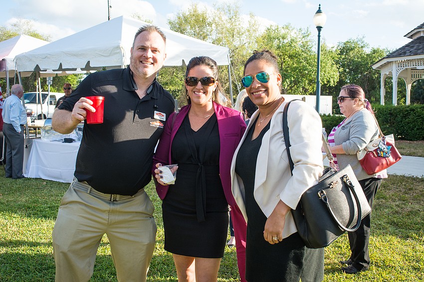 Randy Reynolds, Bianca Naughton andTara Cecere