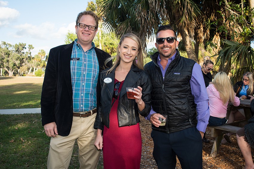 Michael Gray, Jackie Hinger and Derek Edwards
