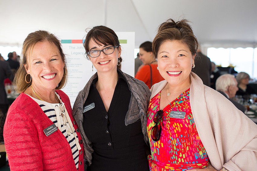 Saron Freddes, Alice Murphy and Tina Shao Napoli