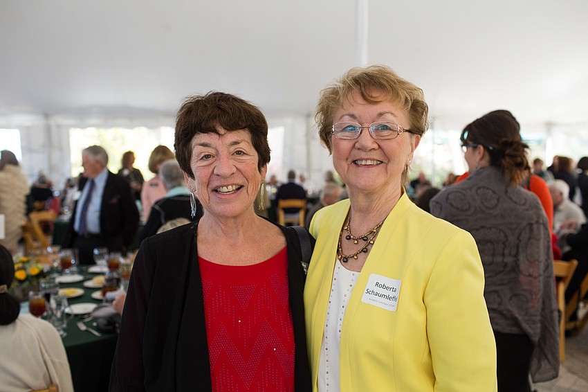 Leslie Purple and Roberta Schaumleffel