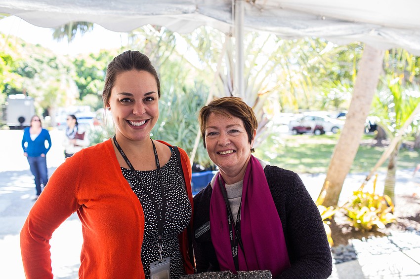 Angelica Bradley and Maureen Zaremba