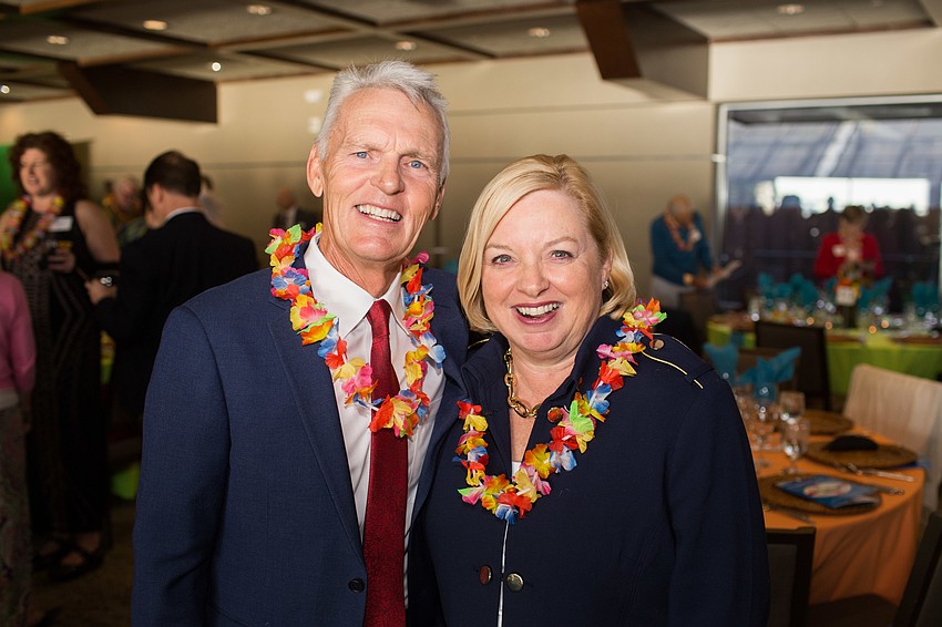 Board Chairman Kevin Maisch and Friendship Centers CEO Erin McLeod