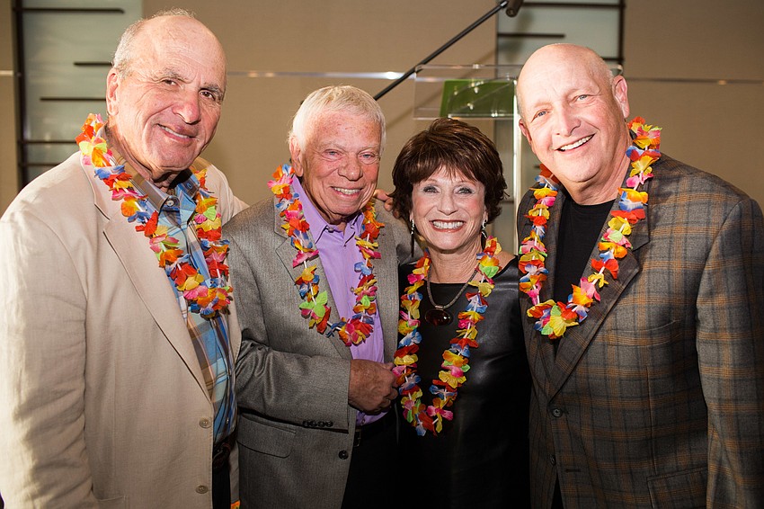 Bob Munzer and Mort Skirboll with Meredith and Al Ernst