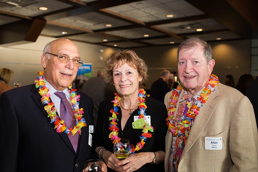 Frank Fleischner with Sandra and Allan Weis