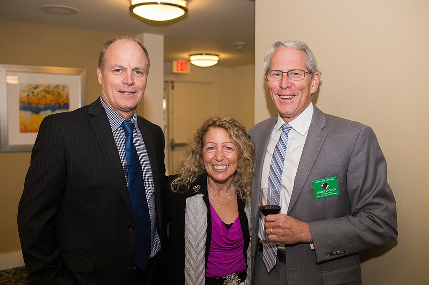 Mark Crate with Rosemarie and James Coon