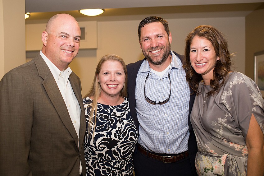 Paul and Mandy Smith with Tim and Stephanie Knight