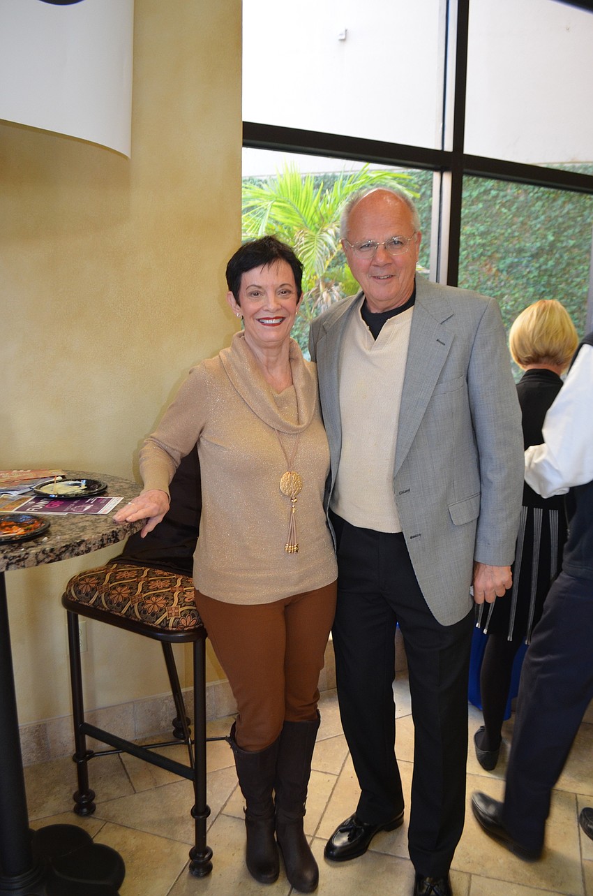 Judy Patton and Chip Giardina from Country Club say that they heard about the show from a flier.