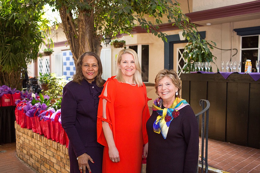 Co-Chairwomen Sylvia Taylor, Johanna Gustafsson and Beverly Bartner