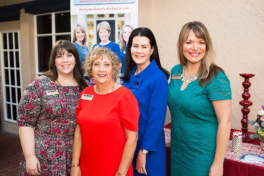 Christina Enright, Abby Gerrity, Melanie Jeffrey and Erika Wise Borland