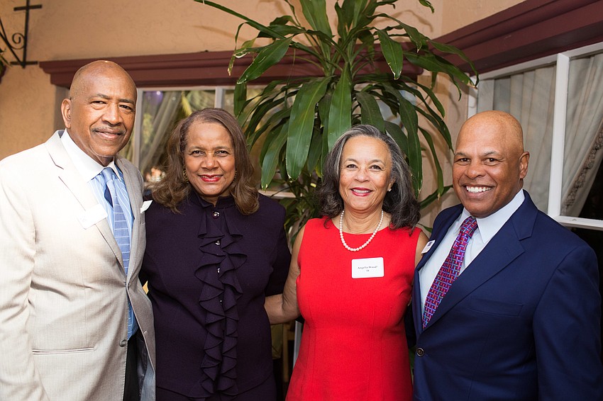 James and Sylvia Taylor with Angelia and Bob Wood