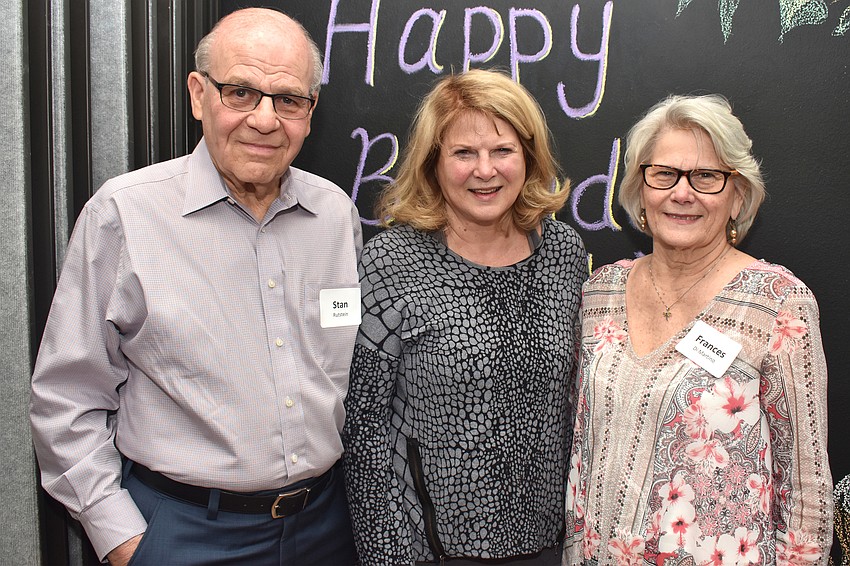 Stan and Jo Rutstein and Frances Di Martino