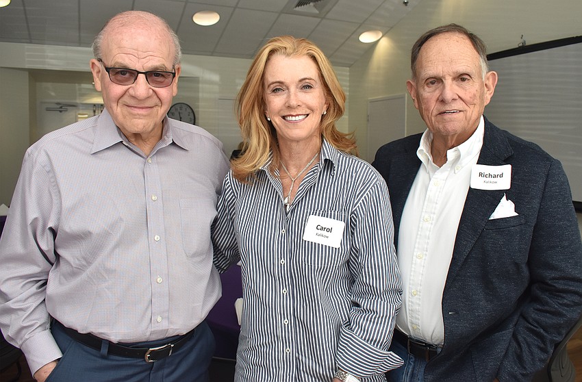 Stan Rutstein and Carol and Richard Kalikow