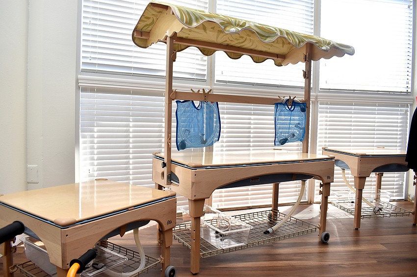 As a birthday gift, new playground equipment was donated in Jo Rutstein’s honor.